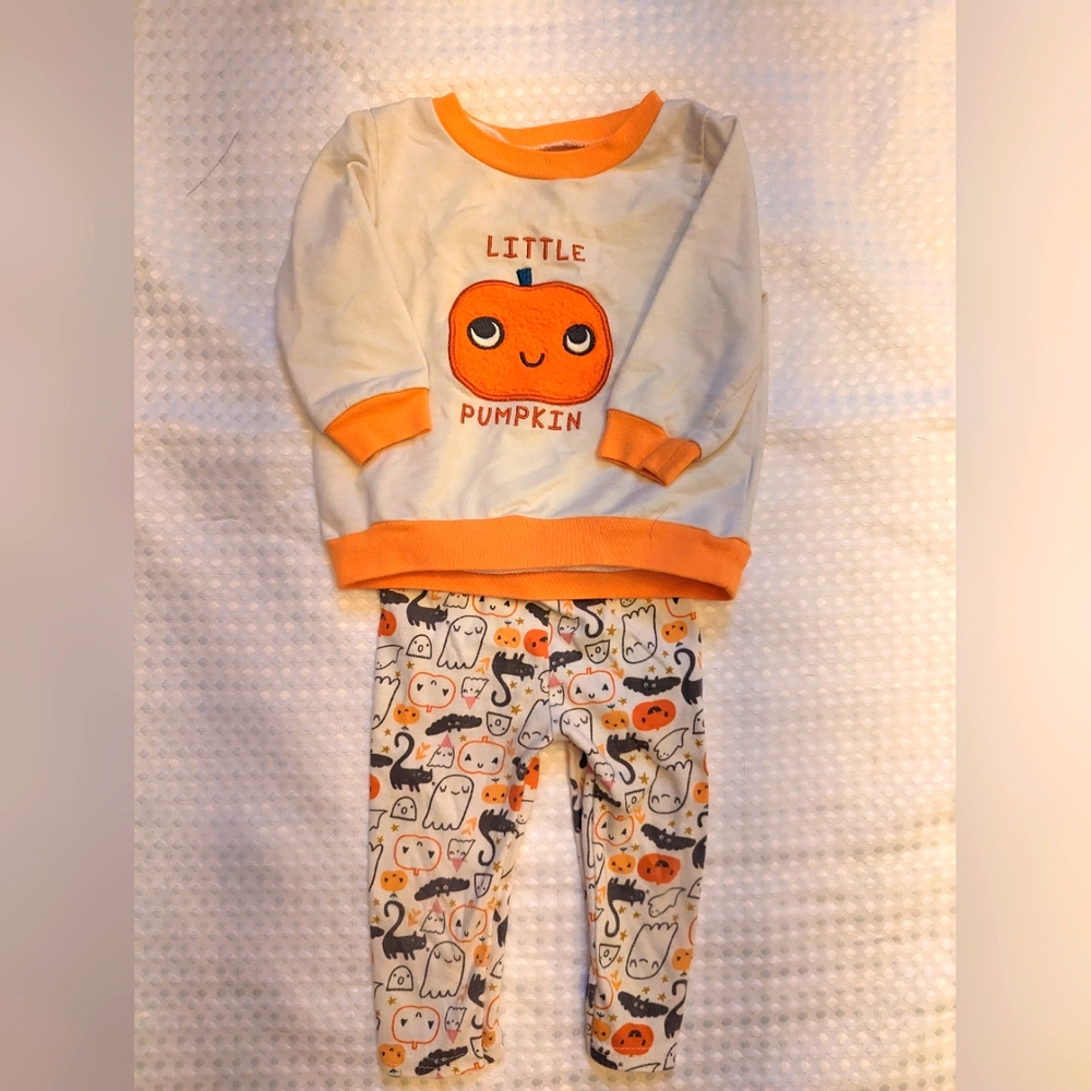 Little Pumpkin set 6-9mo